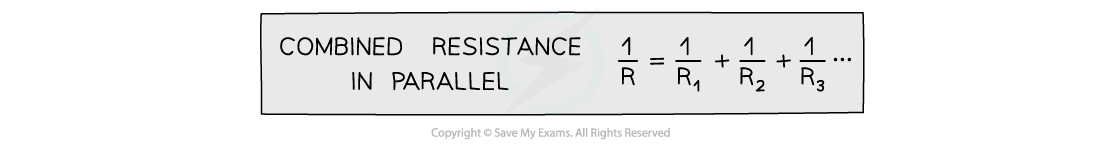 Resistors in parallel equation, downloadable AS & A Level Physics revision notes